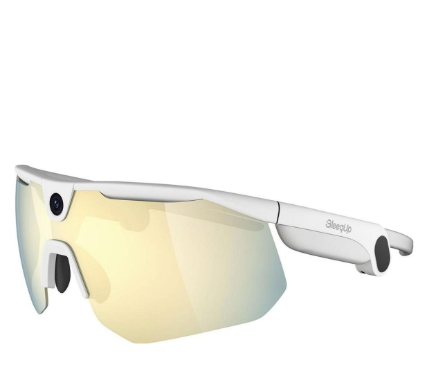 BleeqUp Ranger AI Sports Camera Glasses - Białe - 1526268 - zdjęcie